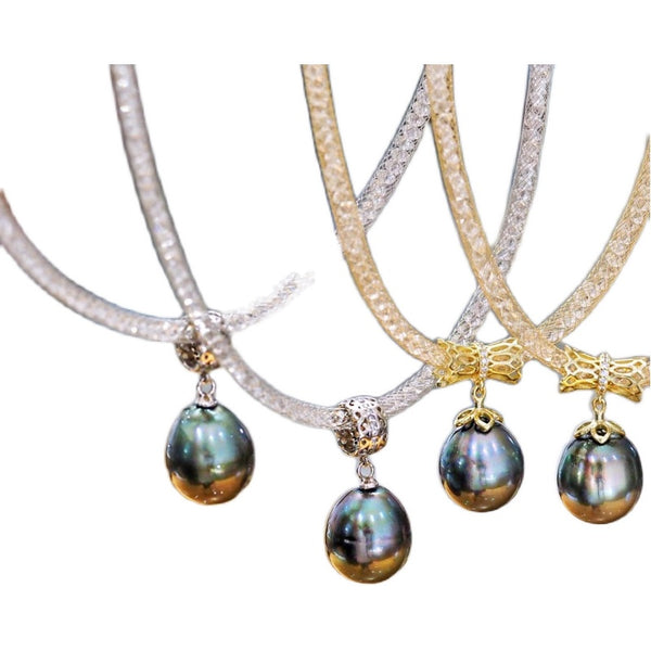 Tahitian-Baroque-Drop-Pearl-Pendant-Single-Pearl-Choker-Necklace