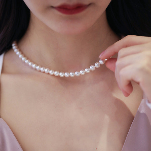 Japanese-Akoya-Saltwater-Cultured-Pearl-Necklace-for-Women-Gold