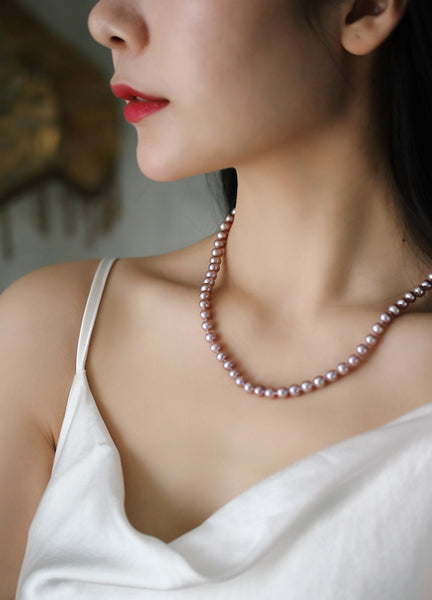 Flawless-Pink-Freshwater-Cultured-Pearl-Necklace-Strand