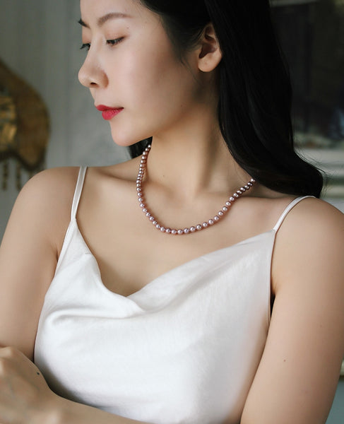 Pink-Freshwater-Cultured-Pearl-Necklace-Strand