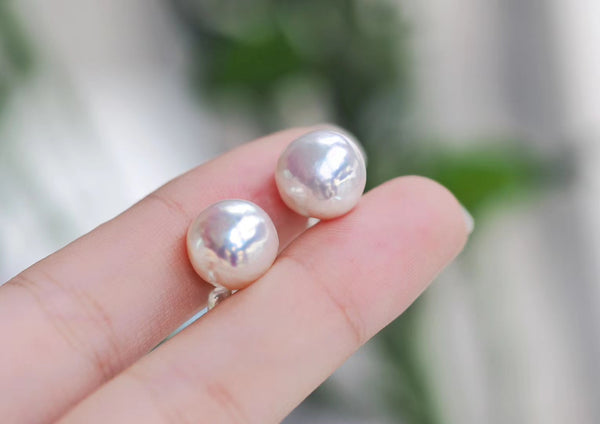 Big-Baroque-Real-Freshwater-Pearl-Stud-Earrings-For-Wome