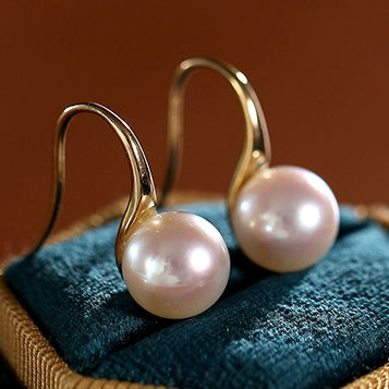 Round-White-Akoya-Cultured-Pearl-Dangle-Hook-Earrings